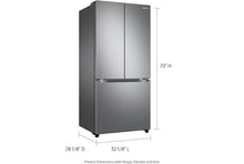 3-Door French Door Refrigerator