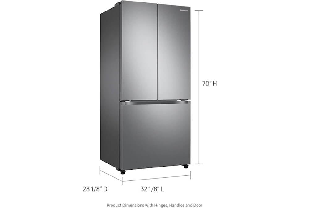 3-Door French Door Refrigerator