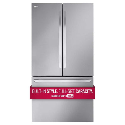 27 cu ft French Door Smart Refrigerator, Stainless