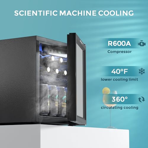 130-Can Beverage Refrigerator