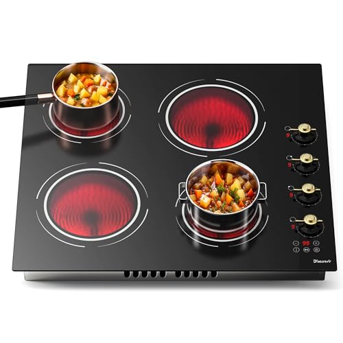30" Electric Cooktop, 9000W
