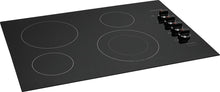30" Electric Smoothtop Cooktop, 4 Elements, Black