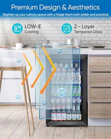 Feelfunn Beverage Refrigerator and Cooler