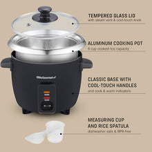 Electric Rice Cooker, 6-Cup, Keep Warm