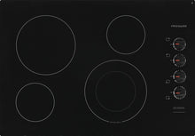 30" Electric Smoothtop Cooktop, 4 Elements, Black