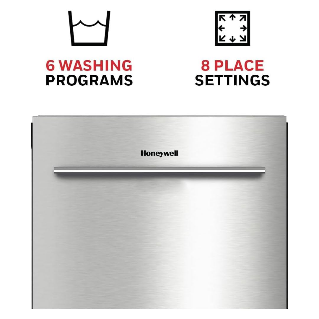 12-Place Dishwasher, 7 Cycles, Stainless