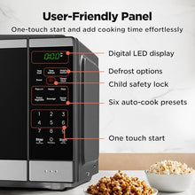 0.9 cu ft Countertop Microwave Oven