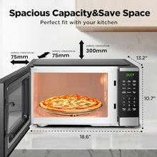 0.9 cu ft Countertop Microwave Oven