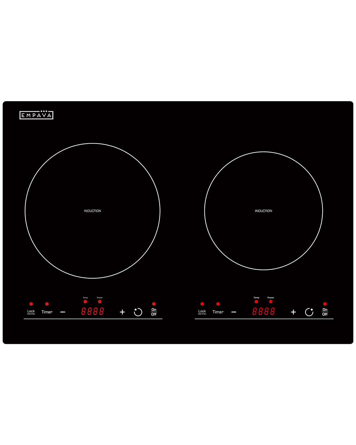 2-Burner Induction Cooktop