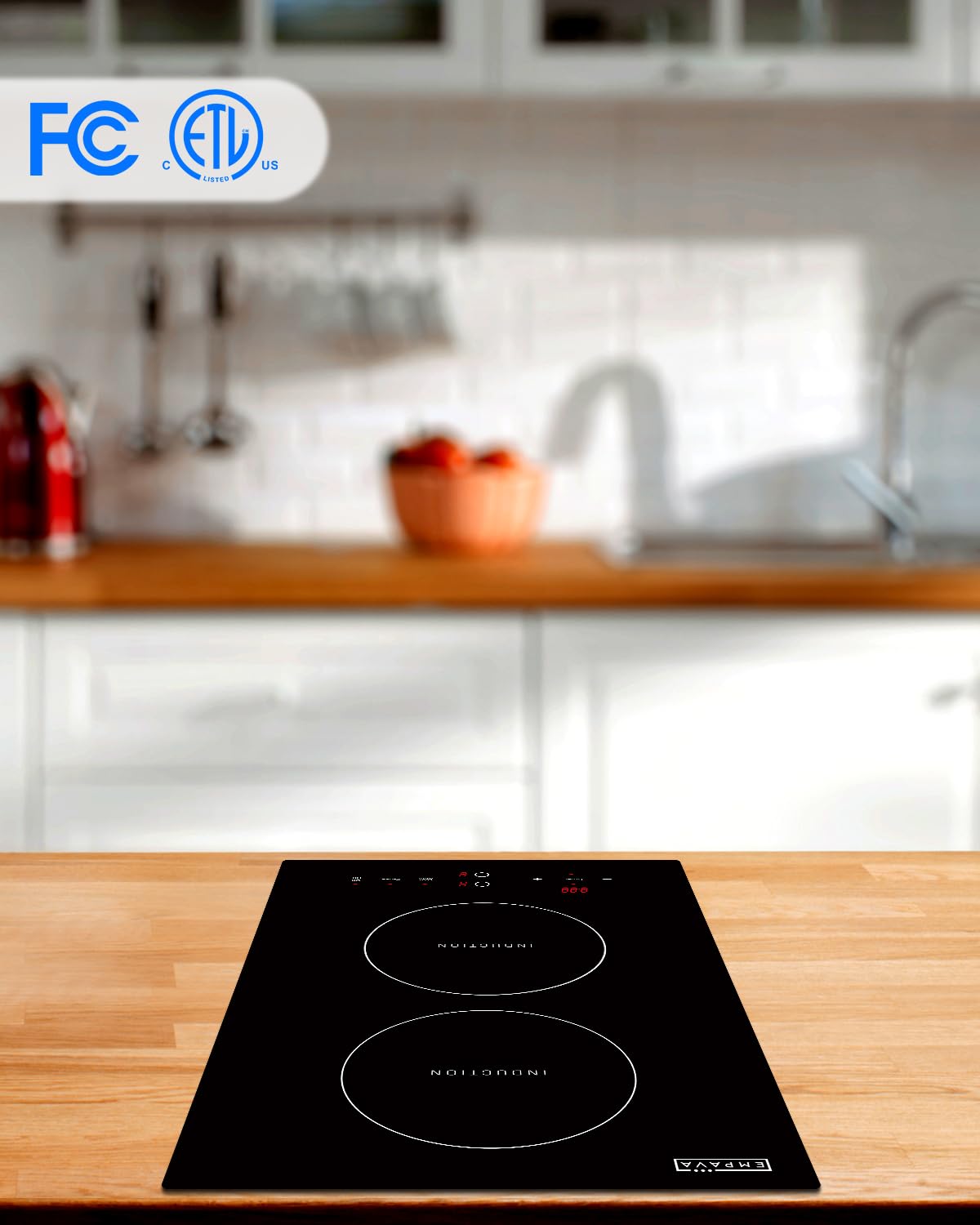 2-Burner Induction Cooktop