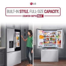 27 cu ft French Door Smart Refrigerator, Stainless