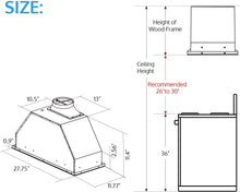 900 CFM Range Hood, Stainless Steel