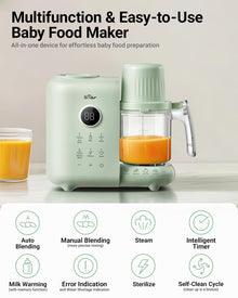 Baby Food Maker & Steamer, Two-Layer