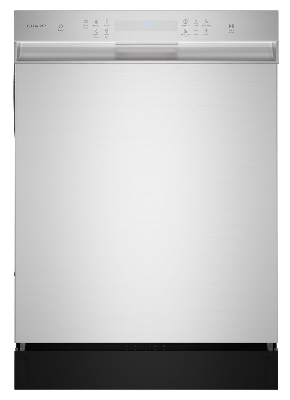 24" Dishwasher, 12-Place, Third Rack, Stainless