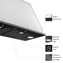 900 CFM Range Hood, Stainless Steel