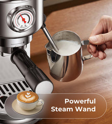 atatix Espresso Machine with Milk Frother