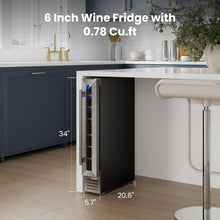 Wine Fridge with Glass Door