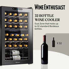 Dual Zone Wine Refrigerator, Freestanding
