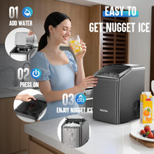 Nugget Ice Maker, 40 lb/Day