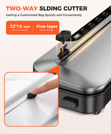 Vacuum Sealer Machine, 6-in-1 Modes