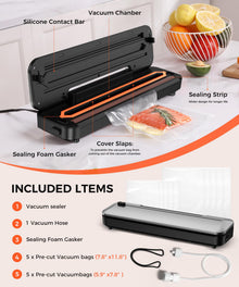 Vacuum Sealer Machine, 6-in-1 Modes