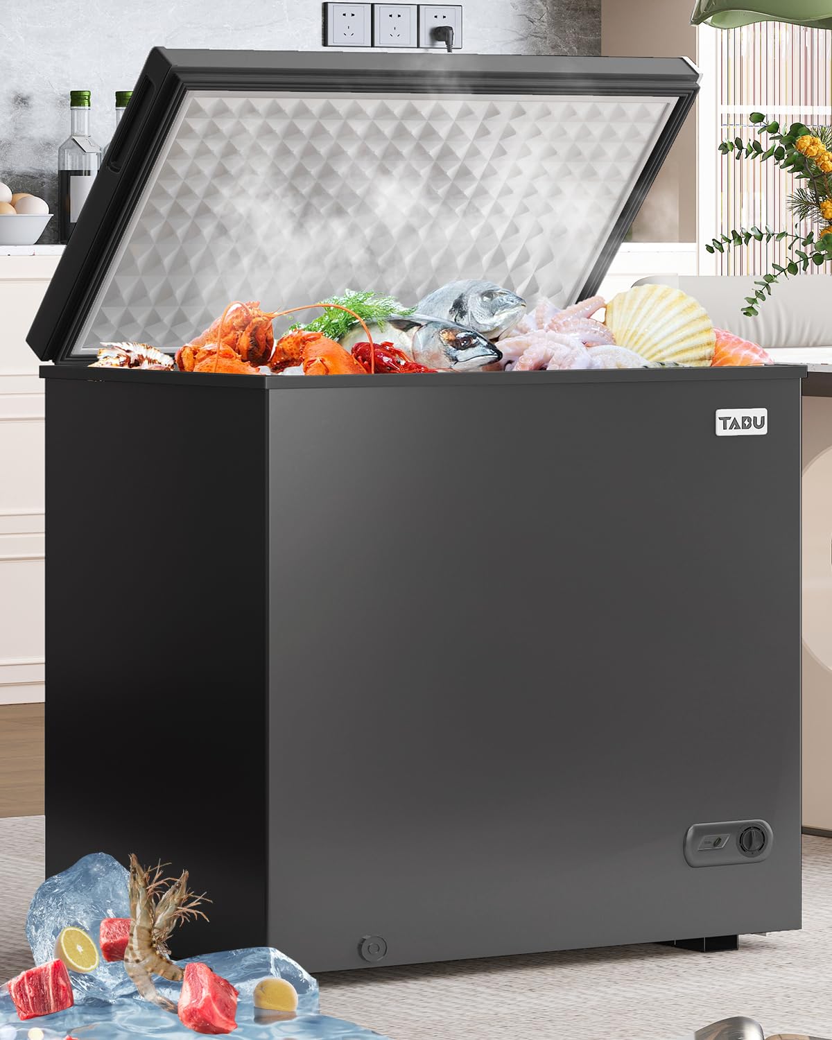 Chest Deep Freezer, 10–12 cu ft