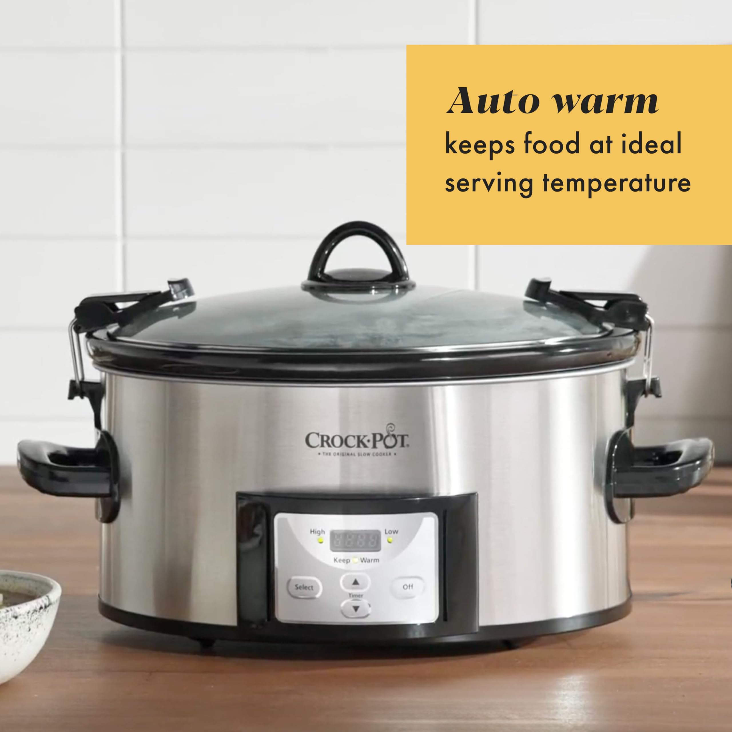 6-Quart Programmable Slow Cooker