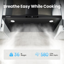 Wall Mount Range Hood, Stainless Steel