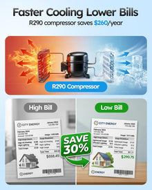 Under-Counter Commercial Ice Maker, Stainless Steel