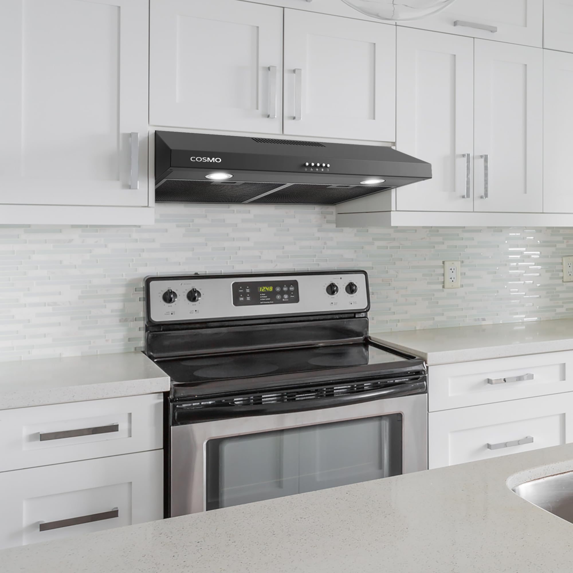COSMO 30 in. Under Cabinet Range Hood