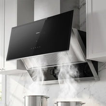Wall Mount Range Hood, Quiet, LED, Easy-Clean