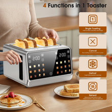 4-Slice Smart Toaster, Digital Touchscreen