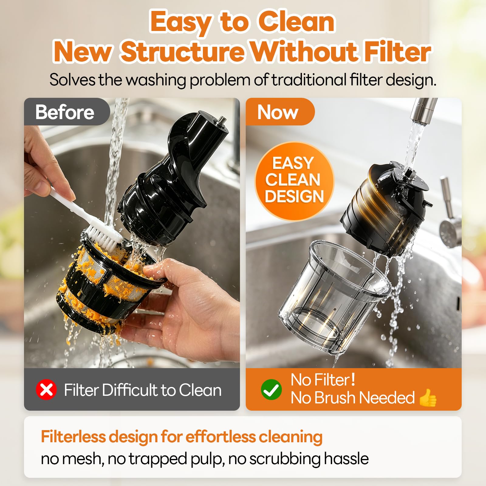 3-in-1 Juicer, Large Capacity