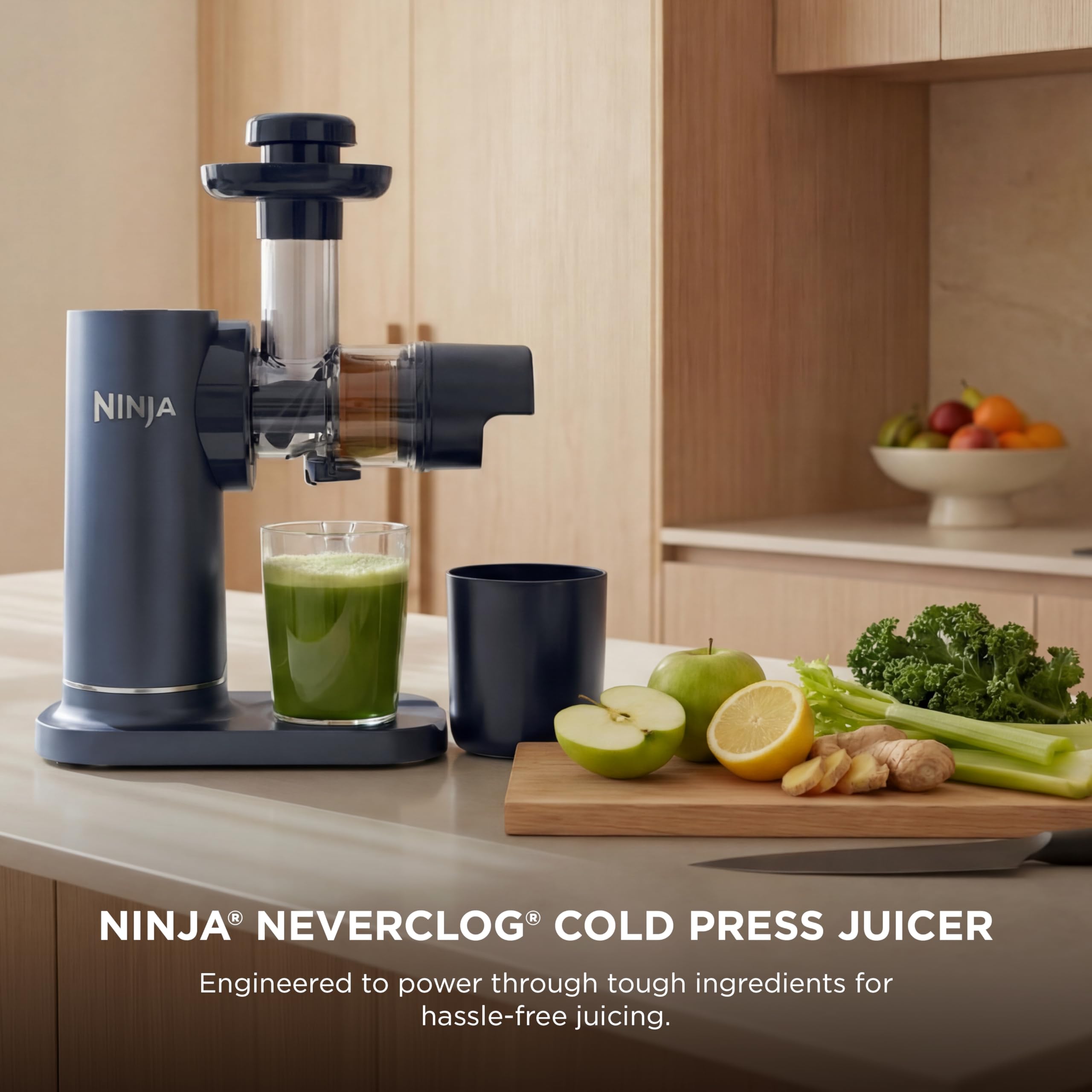 Cold Press Juicer, Total Pulp Control