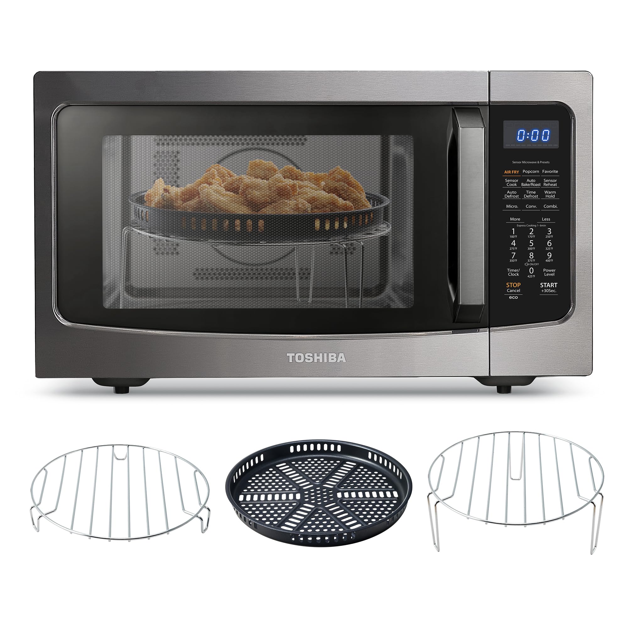 4-in-1 Countertop Microwave Oven