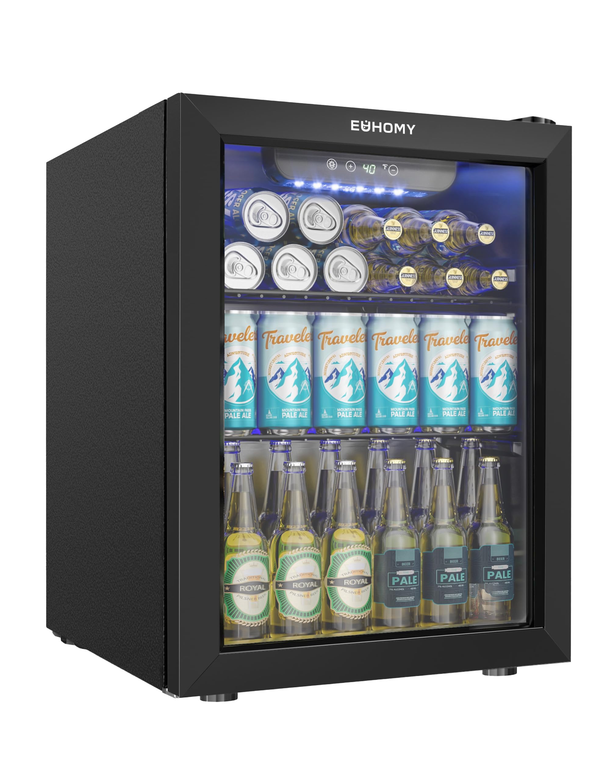 130-Can Beverage Refrigerator