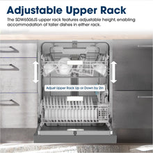 24" Dishwasher, 12-Place, Third Rack, Stainless