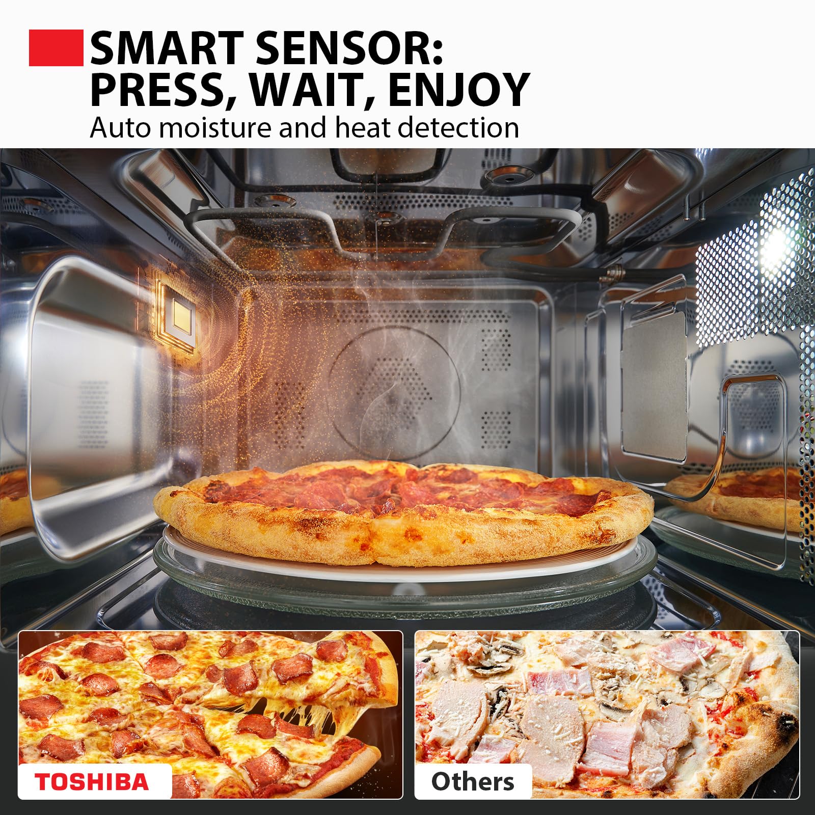 4-in-1 Countertop Microwave Oven