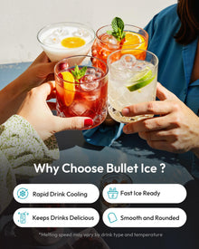 Countertop Ice Maker, 26 lb/Day