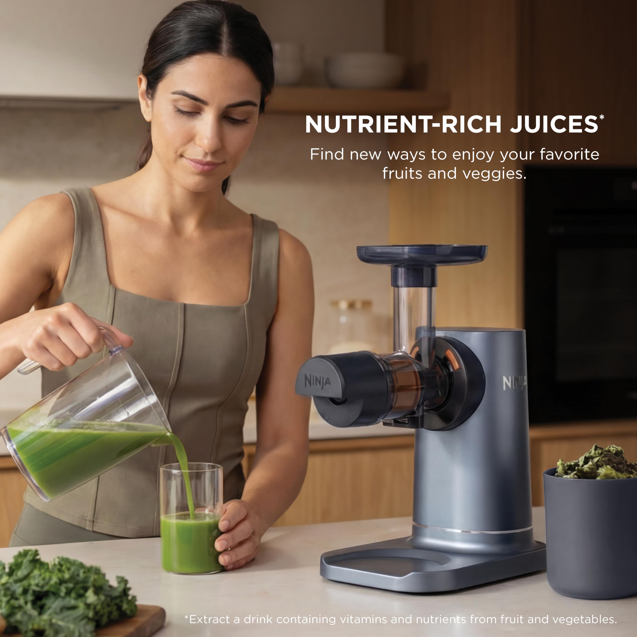 Cold Press Juicer, Total Pulp Control