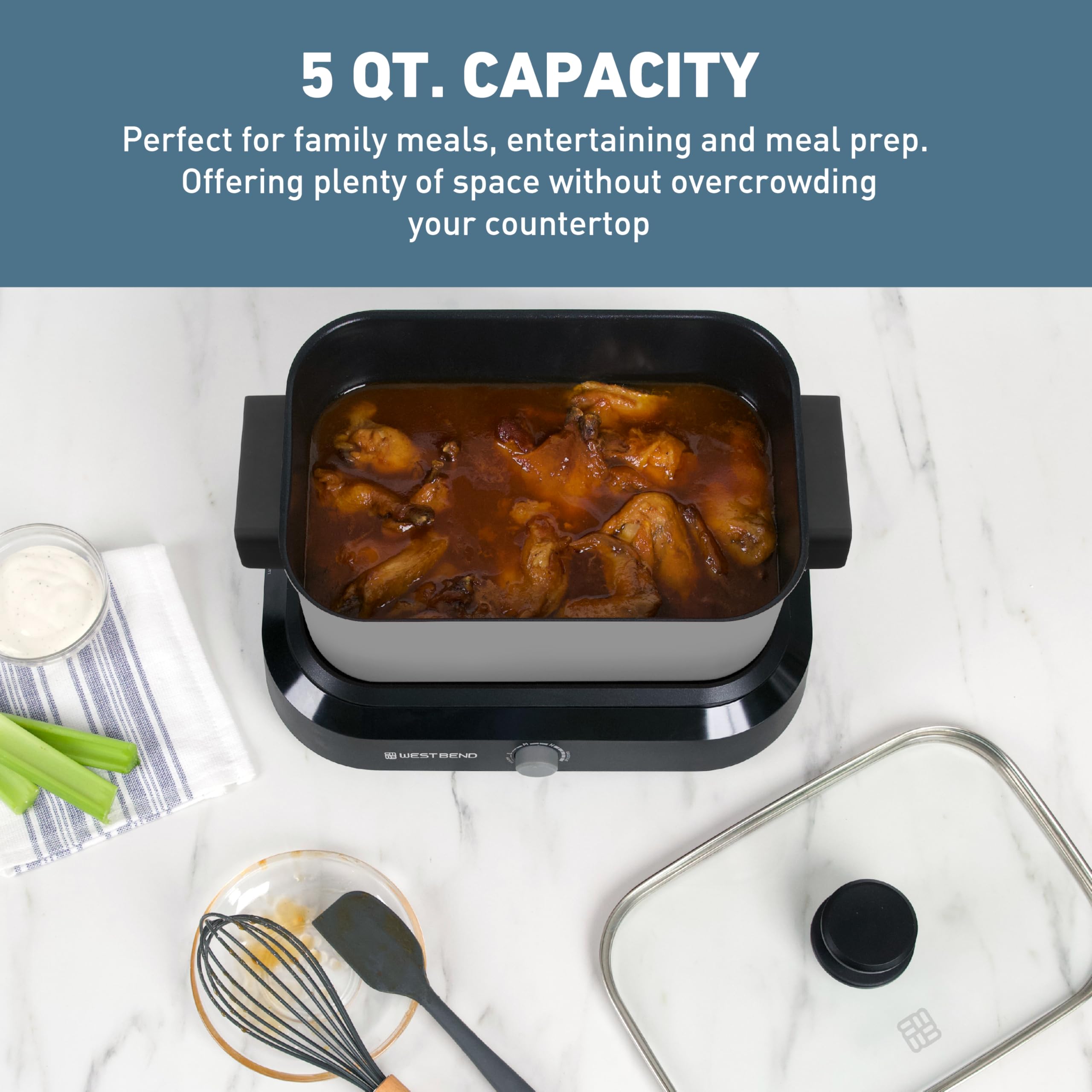 5-Quart Versatility Slow Cooker