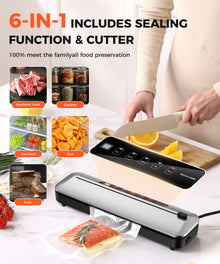 Vacuum Sealer Machine, 6-in-1 Modes