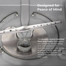 24" Hybrid Dishwasher, 12-Place, ENERGY STAR